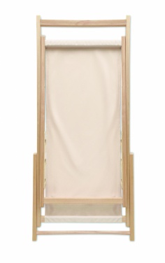 Logotrade promotional item picture of: Beach chair in wood