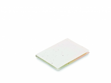 Logo trade promotional merchandise image of: Seed paper sticky note pad