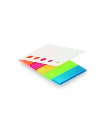 Logotrade advertising product image of: Seed paper page markers pad