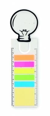 Logotrade promotional giveaway picture of: Seed paper bookmark w/memo pad