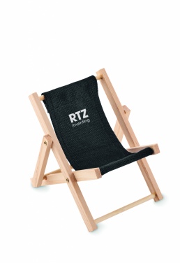 Logotrade promotional giveaway picture of: Deckchair-shaped phone stand