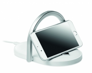 Logo trade promotional items image of: Light and wireless charger 10W