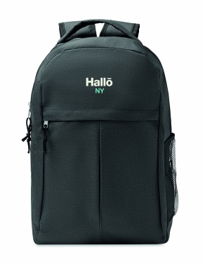 Logotrade promotional gift picture of: 600D RPET 2 tone backpack