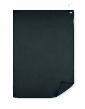 Logotrade promotional product picture of: RPET golf towel with hook clip
