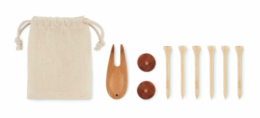 Logo trade corporate gifts picture of: Golf accessories set in pouch