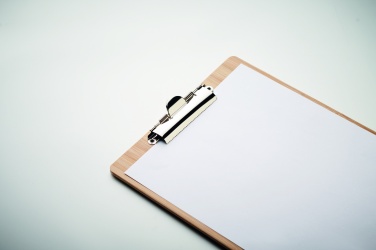 Logo trade corporate gift photo of: A4 bamboo clipboard