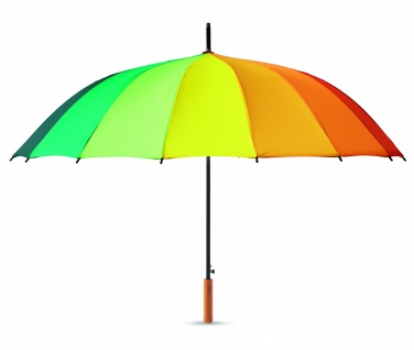 Logo trade corporate gift photo of: 27 inch rainbow umbrella