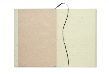 Logo trade promotional gifts picture of: A5 grass notebook 80 lined