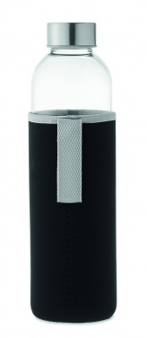 Logotrade promotional giveaway image of: Glass bottle in pouch 750ml