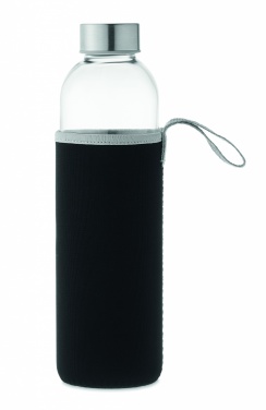 Logotrade promotional giveaway picture of: Glass bottle in pouch 750ml