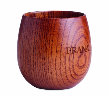 Logotrade business gift image of: Oak wooden mug 250 ml