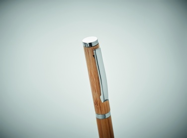 Logotrade promotional item picture of: Bamboo gel pen