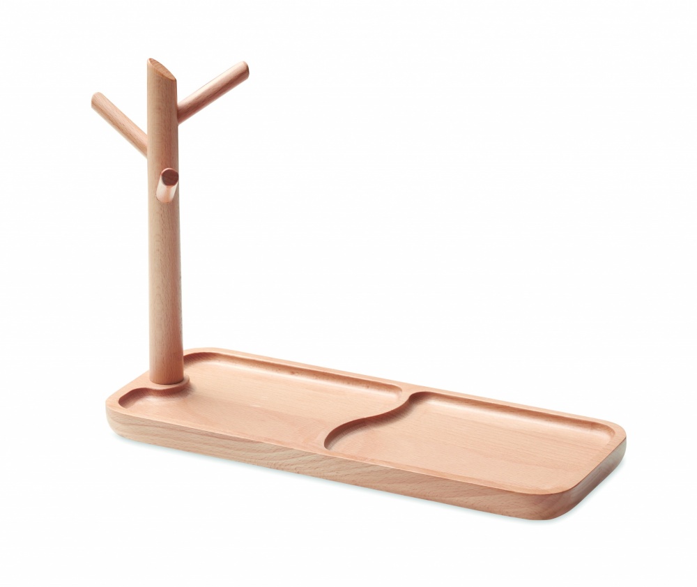 Logo trade promotional gift photo of: Wooden organizer tray