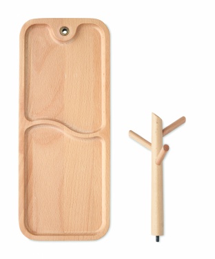 Logo trade corporate gift photo of: Wooden organizer tray