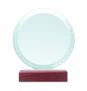 Logotrade advertising products photo of: Round award plaque