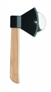 Logo trade promotional items picture of: Pizza cutter bamboo handle
