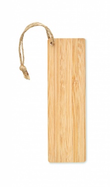 Logotrade corporate gift picture of: Bamboo bookmark