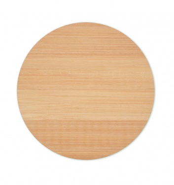 Logotrade advertising product image of: Bamboo round coaster