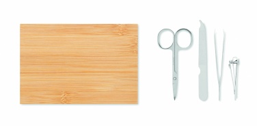 Logo trade promotional giveaway photo of: Manicure nail tool set