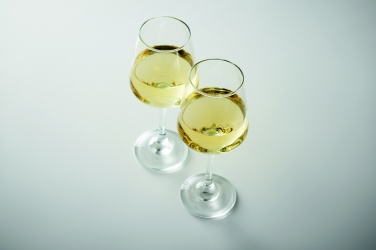 Logo trade promotional products image of: Set of 2 wine glasses
