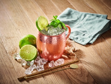 Logo trade promotional gifts picture of: Cocktail copper mug 400 ml