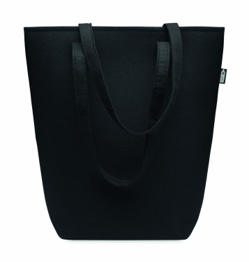 Logo trade promotional gifts picture of: RPET felt event/shopping bag