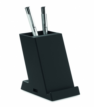 Logo trade promotional products picture of: Wireless charger ABS 15W