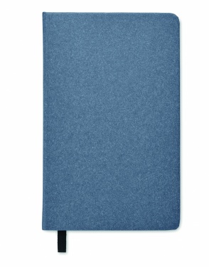 Logo trade promotional merchandise image of: A5 recycled page notebook