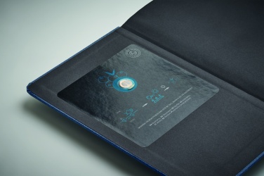 Logo trade corporate gift photo of: A5 recycled page notebook