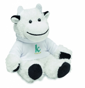 Logo trade promotional products image of: Teddy cow plush