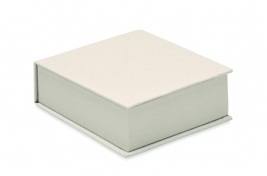 Logo trade promotional merchandise photo of: Recycled milk carton memo pad