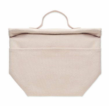 Logo trade promotional giveaway photo of: Recycled cotton cooler bag