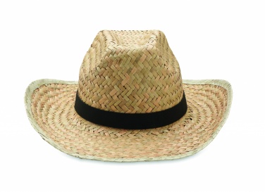 Logotrade business gift image of: Natural straw cowboy hat