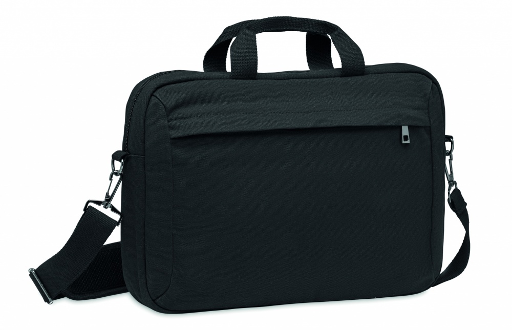 Logo trade promotional product photo of: Laptop bag in washed canvas