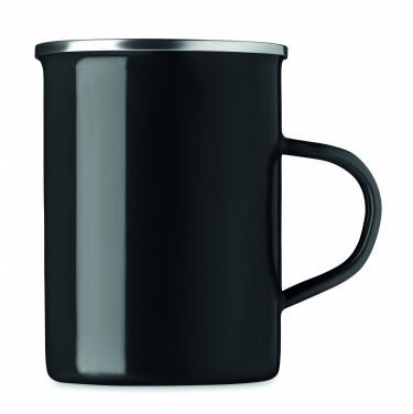 Logotrade advertising product image of: Metal mug with enamel layer