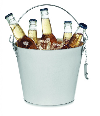 Logotrade promotional giveaways photo of: Metal beer bucket 4L