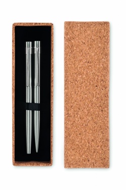 Logo trade promotional gifts picture of: Recycled stainless steel pens