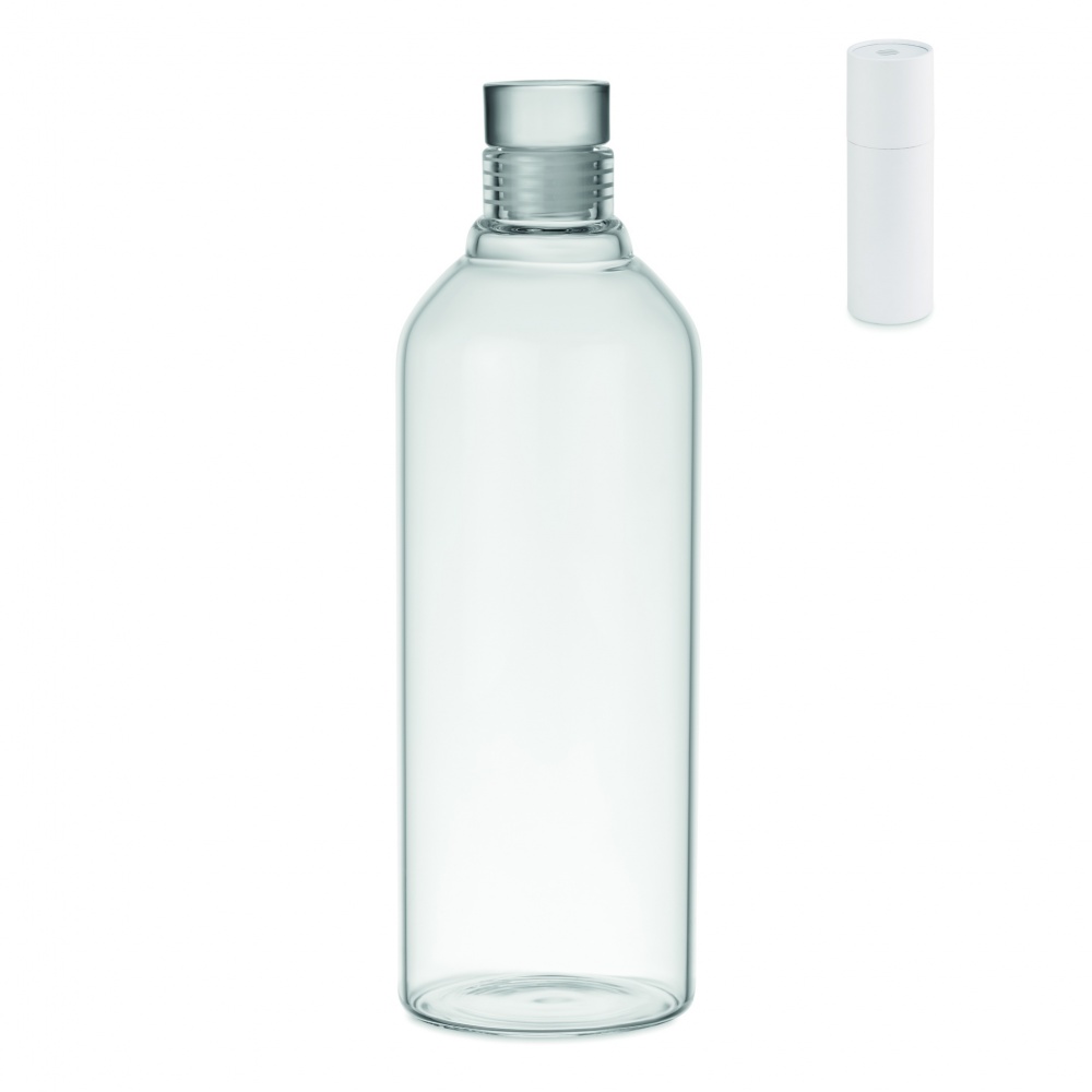 Logo trade promotional gift photo of: Borosilicate bottle 1L
