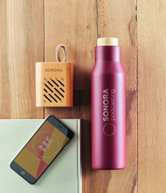Logotrade advertising product picture of: 3W Bamboo wireless speaker