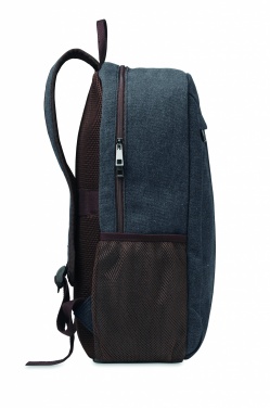 Logo trade corporate gift photo of: Laptop backpack in canvas