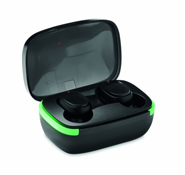 Logo trade promotional products picture of: TWS earbuds with charging case