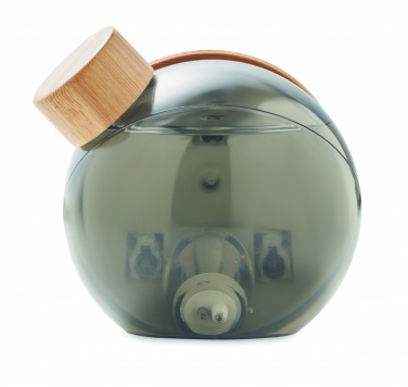 Logotrade advertising products photo of: Water powered bamboo LCD clock