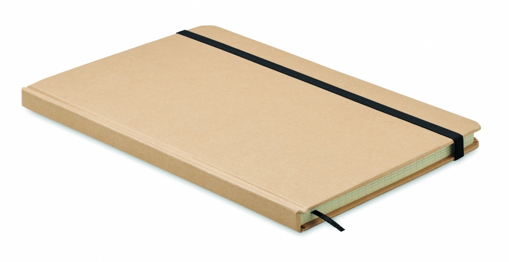 Logo trade promotional gifts picture of: A5 recycled carton notebook