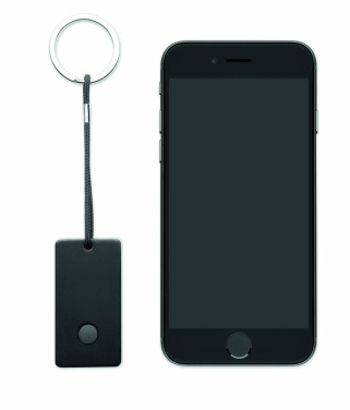 Logo trade advertising products image of: Key finder device in bamboo