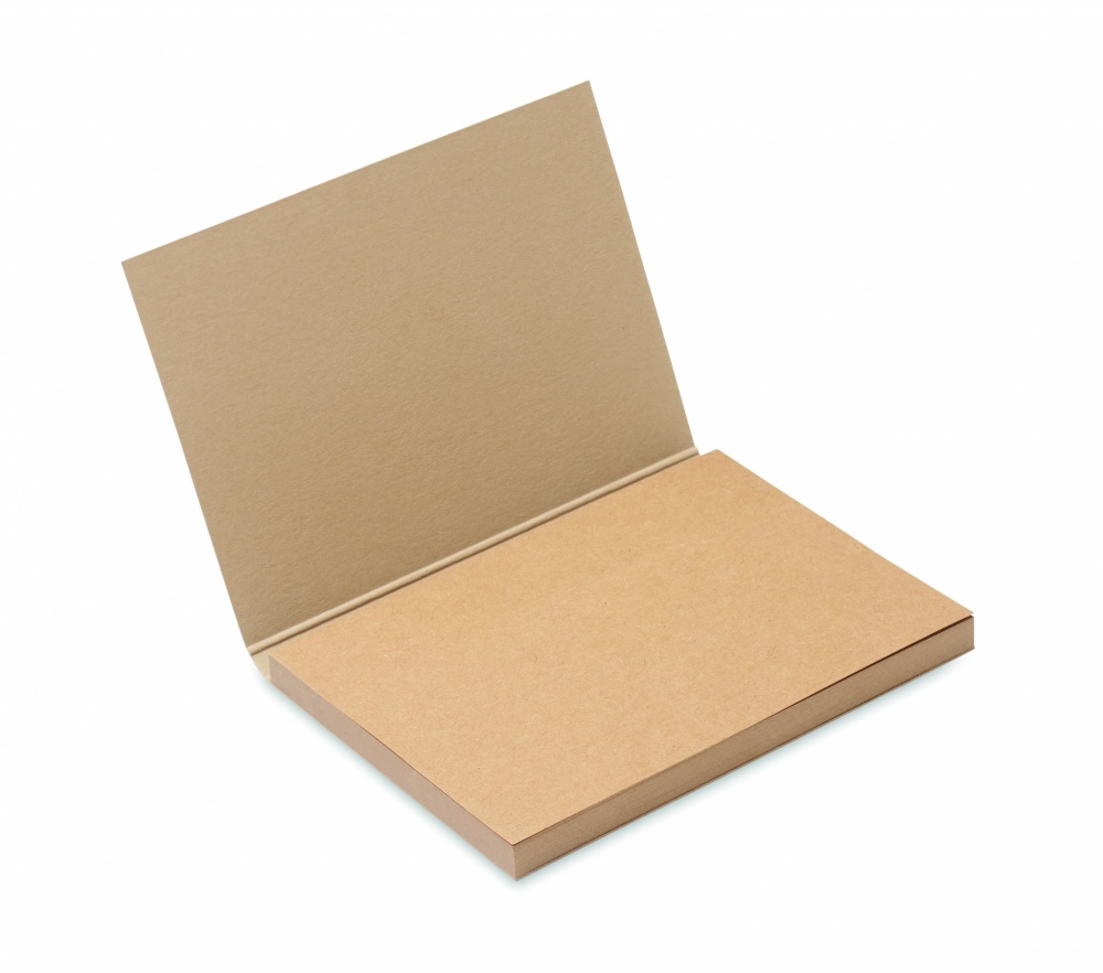 Logo trade promotional product photo of: Recycled paper memo block