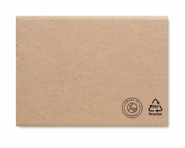 Logotrade promotional giveaway image of: Recycled memo pad set