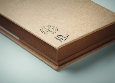 Logo trade corporate gift photo of: Recycled memo pad set