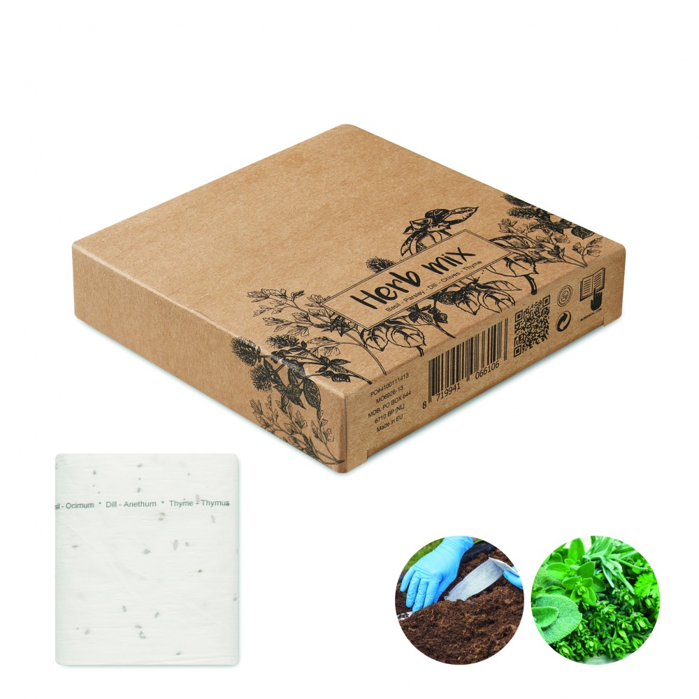 Logotrade promotional product image of: Herb seeds tape 3 meter