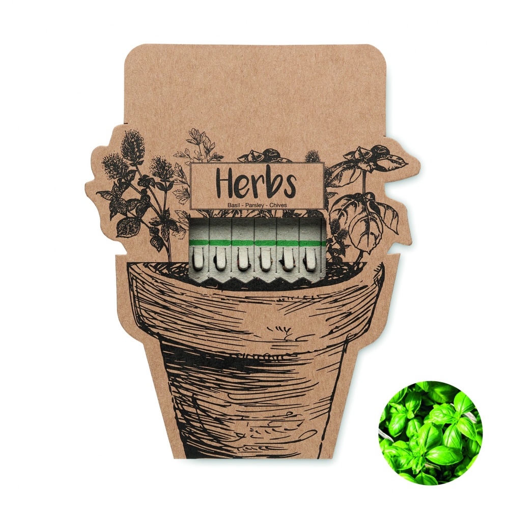 Logotrade corporate gift image of: Herb seeds sticks