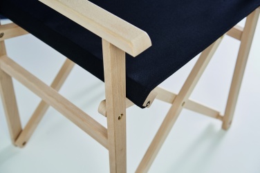 Logo trade corporate gifts picture of: Foldable wooden beach chair